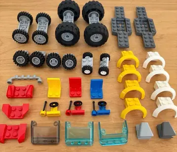 레고 정품 자동차 부품 타이어 세트