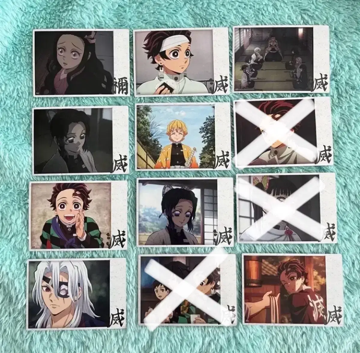 (300 per sheet) Demon Slayer Highlight Pick Steel Card Collecting Card Sell