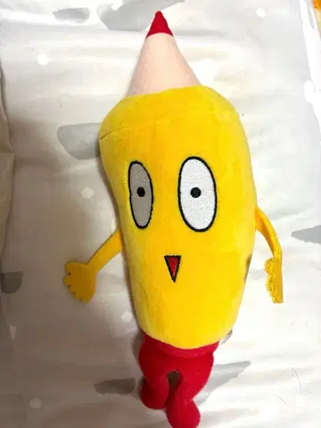 마카로니 연필 마카피 군 봉제 인형