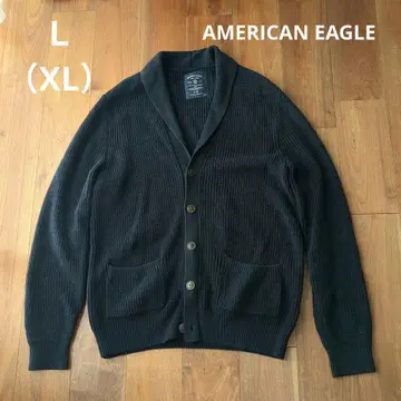 AMERICAN EAGLE 긴팔 니트 가디건 남성용 L XL