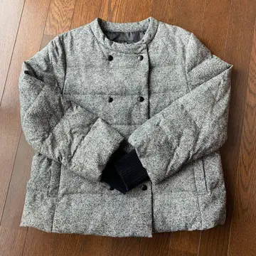 23구 다운 자켓 그레이 34