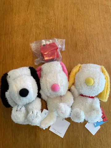 SNOOPY 스누피 봉제 인형 저금통