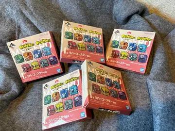 나의 히어로 아카데미아 히로아카 러버 코스터 5개 세트 (미개봉)