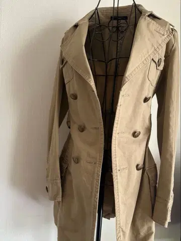 더블 브레스트 트렌치코트 새상품