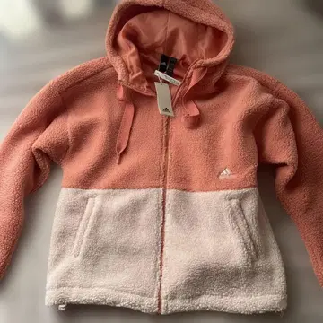 adidas 플리스 자켓 핑크 S IB9644 택 포함 새상품