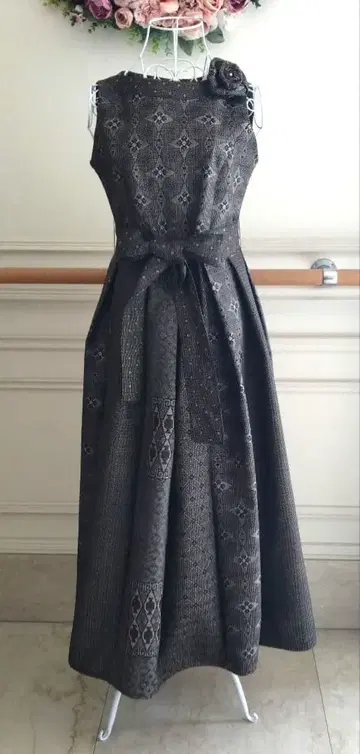 기모노 리메이크 S 수수하게 너무 귀여운 오버롤 스커트