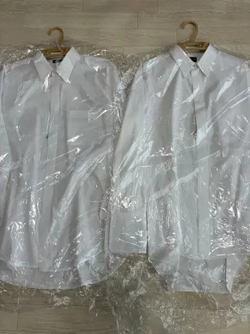 SOCIAL & VARIE 화이트 긴팔 셔츠 2장 관혼상제