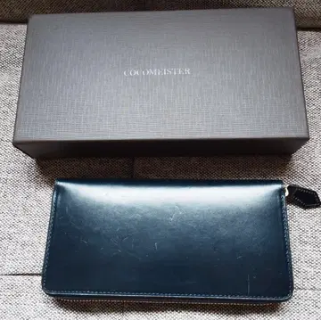 코코마이스터 브라이들 그랜드 지갑 다크 블루 장지갑