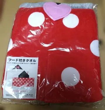 [ 도쿄 디즈니 리조트 ] 미니 후드 부착 타월