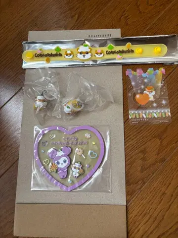 코로코로쿠리린 TWICE 콜라보 코스터 굿즈 세트