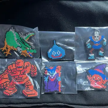 드래곤 퀘스트 복권 G상 러버 스트랩 6종