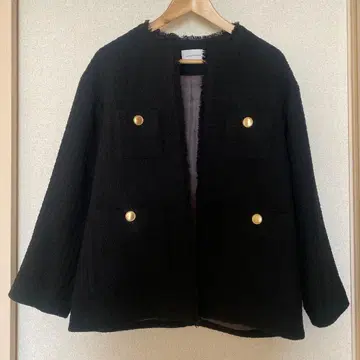 그린 라벨 릴랙싱 노카라 자켓 38