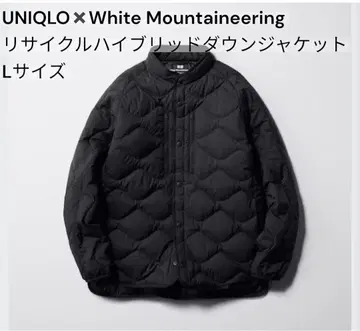 White Mountaineering 리사이클 하이브리드 다운 자켓 L