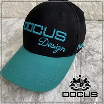 DOCUS DESIGN 자수 로고 디자인 캡 4401