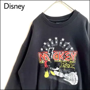 디즈니 맨투맨 그레이 오버 사이즈