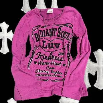 Y2k 티셔츠 그런지 갸루 헤이세이