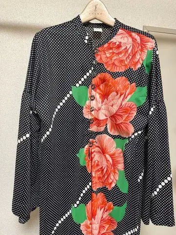 구제 의류 원피스 꽃무늬