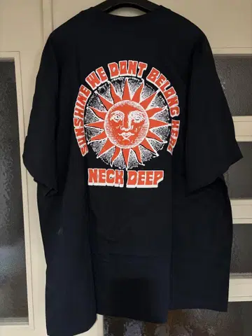 넥딥 T셔츠 블랙 2XL