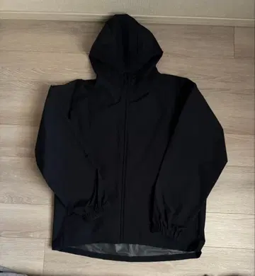 무인양품 발수 후드 자켓 L 네이비