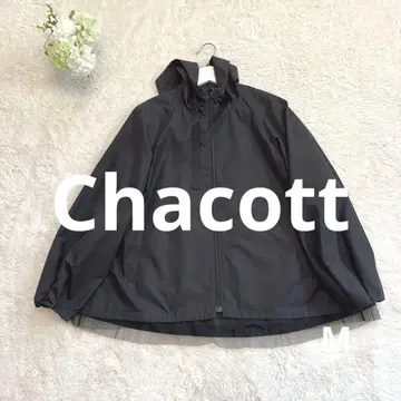 미사용 Chacott 차코트 마운틴 파카 후디 블랙