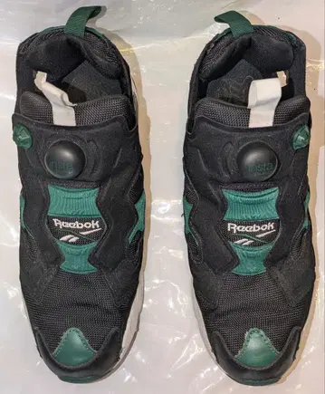 리복 인스타펌프 퓨리 블랙 x 그린