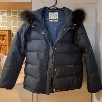 AG 바이 아쿠아걸 다운 자켓 다운 숏 기장 (퍼 포함) S