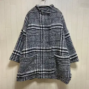 DORE DORE 체크 무늬 코트