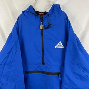 USA 90s 하프 지퍼 안감 플리스 나일론 자켓 아노락