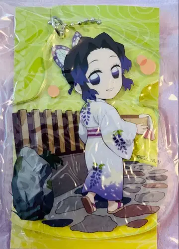 귀멸의 칼날 지역 한정 아크릴 참 이시카와 시노부