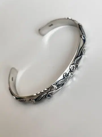 아가테 agete SILVER 실버 뱅글 새상품급