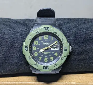 [ 작동품 ] CASIO MRW-200H 카시오 그린&블랙