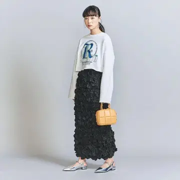 [하자품] beauty and youth 셔링 타이트 스커트