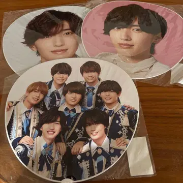 아이돌 부채 세트 나니와단시 미치에다 슌스케