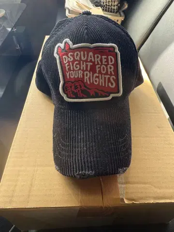 DSQUARED2 코듀로이 캡