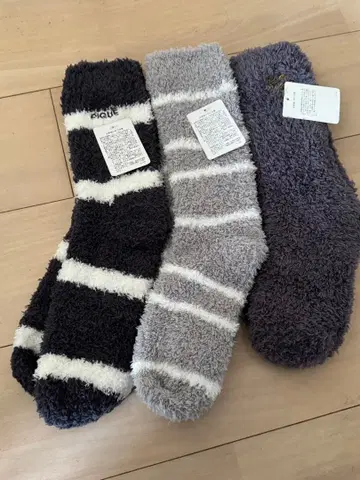 젤라피케 플리스 삭스 3족 세트