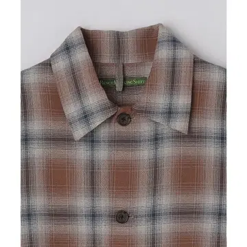 BENCH MARKING SHIRT 옴브레 체크 셔츠