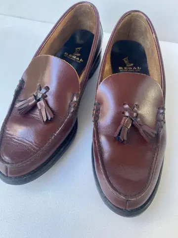 REGAL 리갈 태슬 모카신 24.5 EE 로퍼 새상품급