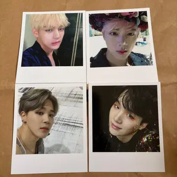 BTS WINGS 포토 카드 V JIN JIMIN SUGA