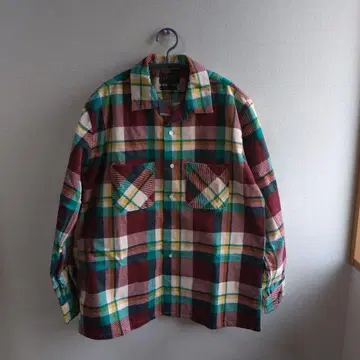 [ BEAMS ] 긴팔 플란넬 셔츠 L 멀티 컬러