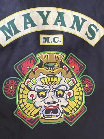 MAYANS M.C. 집업 후드티 블랙 XL 선즈 오브 아나키