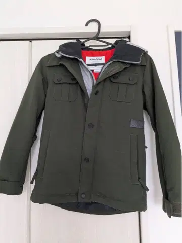 VOLCOM 스노우보드 자켓 XS 올리브