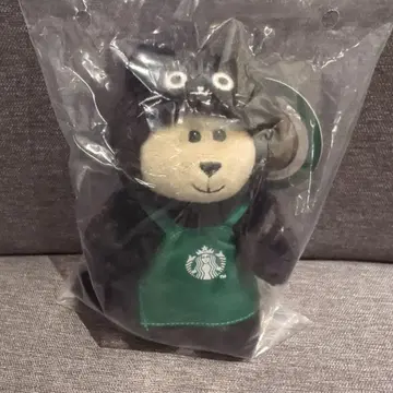 스타벅스 베어리스타 고양이 키링 키체인 봉제 인형 2025