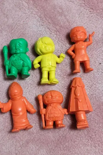 게게게의 키타로 레트로 지우개 피규어 세트