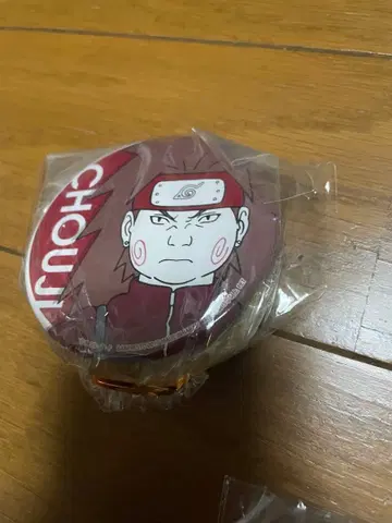 가격 인하) NARUTO 캔 배지 쵸지 SEGA