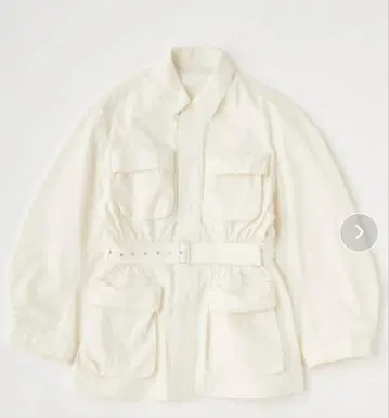 오버 사이즈 자켓 베이지 화이트