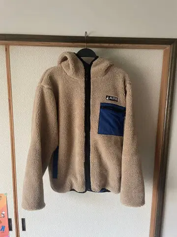 ALTUS 알타스 보아 플리스 자켓 베이지 나일론