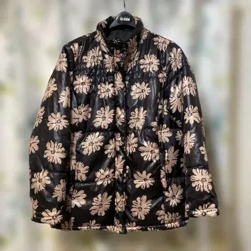 꽃무늬 퀼팅 자켓