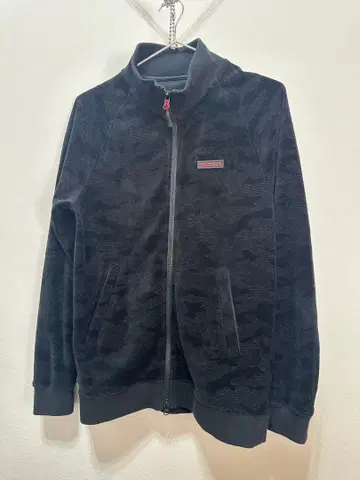 카모 패턴 블랙 집업 자켓 / S