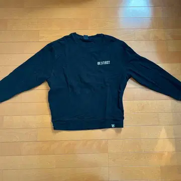 BMSG BE:FIRST 로고 블랙 긴팔 맨투맨 M 사이즈