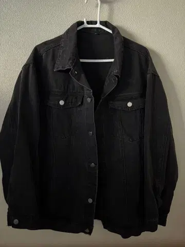 블랙 데님 자켓/G자켓